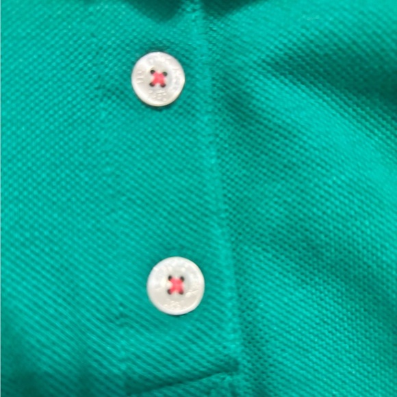 U.S. Polo Assn. Teal Kids Polo Shirt/Dress - Picture 4 of 9